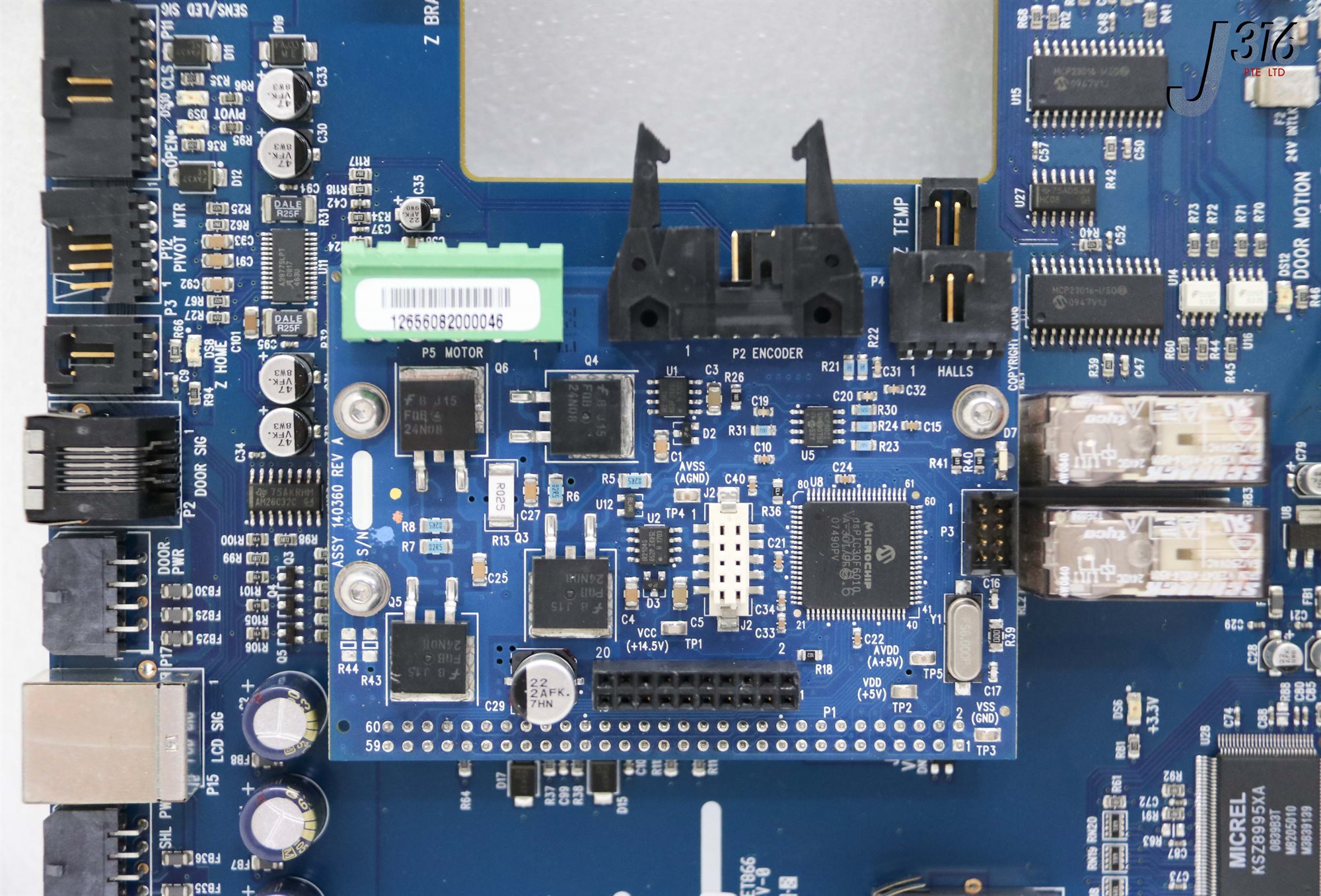 トップ付き 35755 BROOKS AUTOMATION PCB ASSY, MAIN IV BD W/ PCB 140360 148301